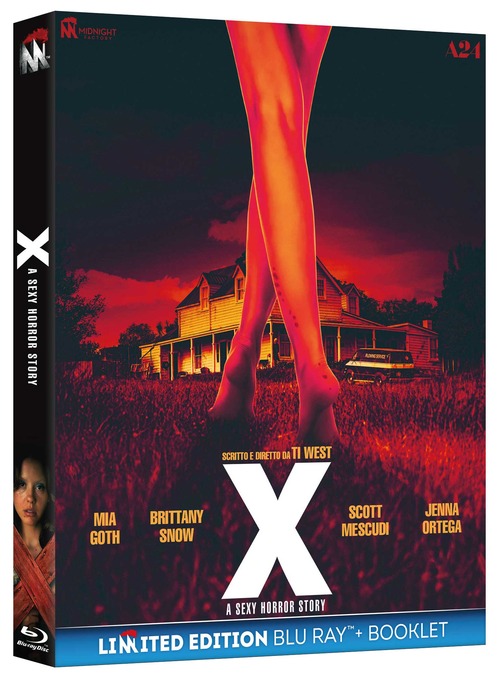 X - A Sexy Horror Story (Blu-Ray+Booklet)
