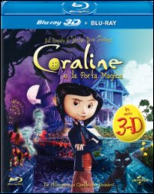 Coraline E La Porta Magica (3D) (Blu-Ray 3D+Blu-Ray)