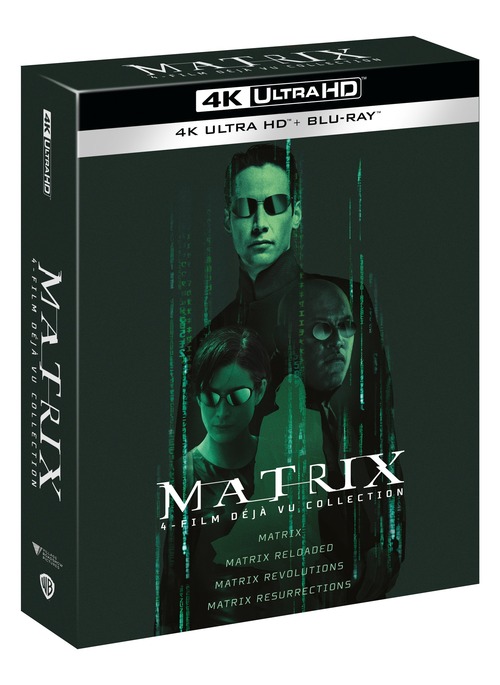 Matrix 4 Film Collection (4 4K Ultra Hd+4 Blu-Ray)