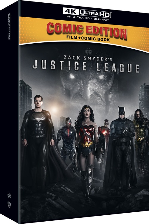 Zack Snyder'S Justice League (Ltd Comic Edition) (4K Ultra Hd+Blu-Ray)