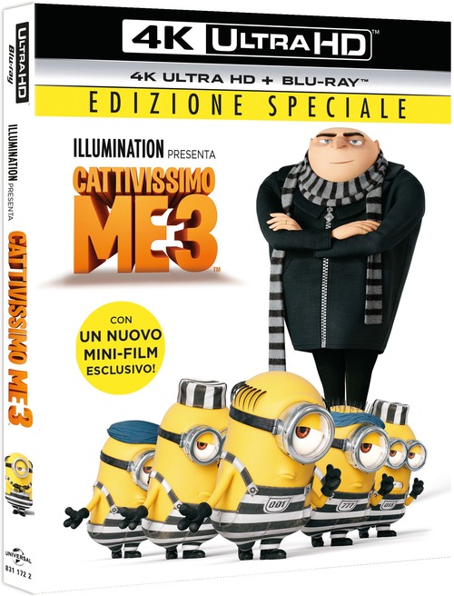 Cattivissimo Me 3 (4K Ultra Hd+Blu-Ray)