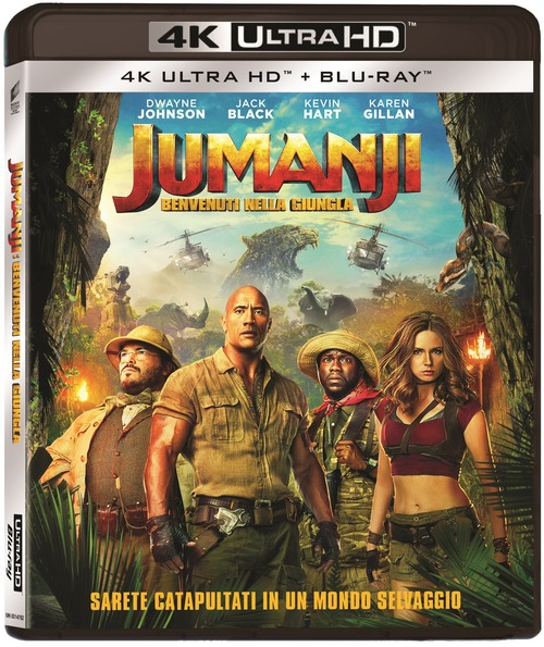 Jumanji: Benvenuti Nella Giungla (4K Ultra Hd+Blu-Ray)