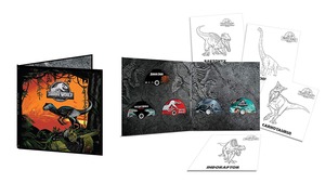 Jurassic Park - 5 Movie Vinyl Collection (5 Dvd+4 Art Cards)
