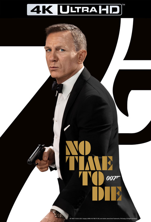 007 No Time To Die (4K Ultra Hd+ Blu-Ray)