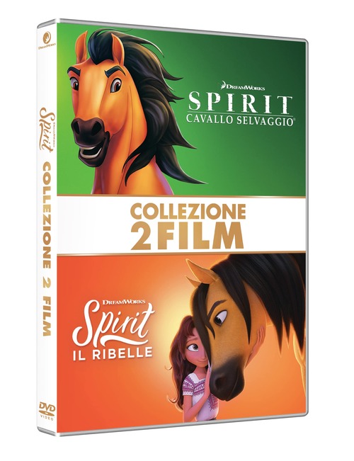 Spirit - Cavallo Selvaggio / Spirit - Il Ribelle (2 Dvd+Album Gioca E Colora)