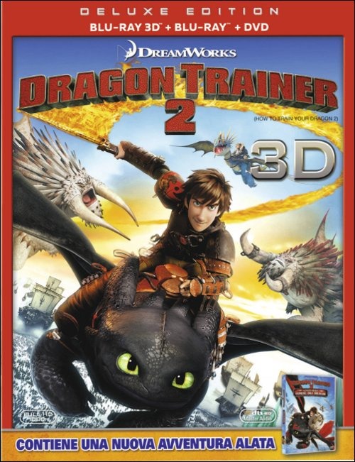 Dragon Trainer 2 (3D) (Blu-Ray 3D+Blu-Ray+Dvd)