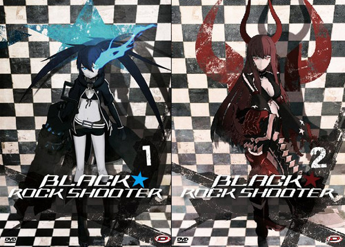 Black Rock Shooter - Serie Completa (Eps 01-08) (2 Blu-Ray+2 Dvd)