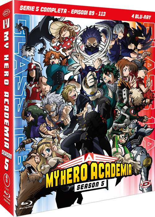 My Hero Academia - Stagione 05 The Complete Series (Eps 89-113) (4 Blu-Ray)