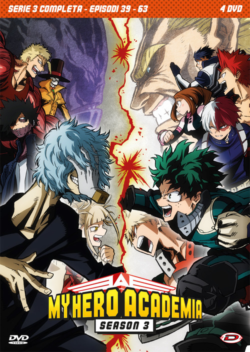 My Hero Academia - Stagione 03 The Complete Series (Eps 39-63) (4 Dvd)