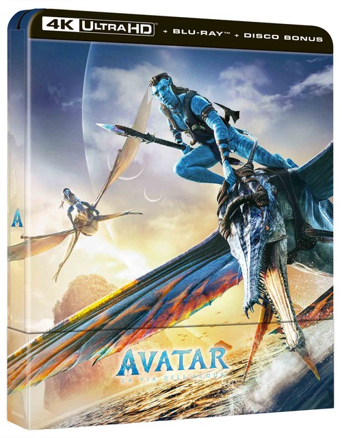 Avatar - La Via Dell'Acqua (Steelbook) (4K Ultra Hd+Blu-Ray+Ocard)