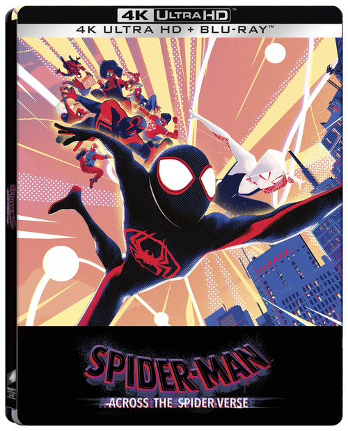Spider-Man: Across The Spider-Verse (Steelbook) (4K Ultra Hd+Blu-Ray HD)