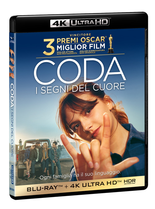 Coda - I Segni Del Cuore (Limited Edition) (Blu-Ray 4K Uhd+Blu-Ray Hd+Booklet Lingua Dei Segni)