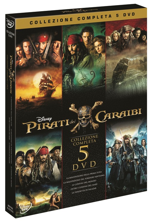 Pirati Dei Caraibi (I) - La Saga Completa (5 Dvd)
