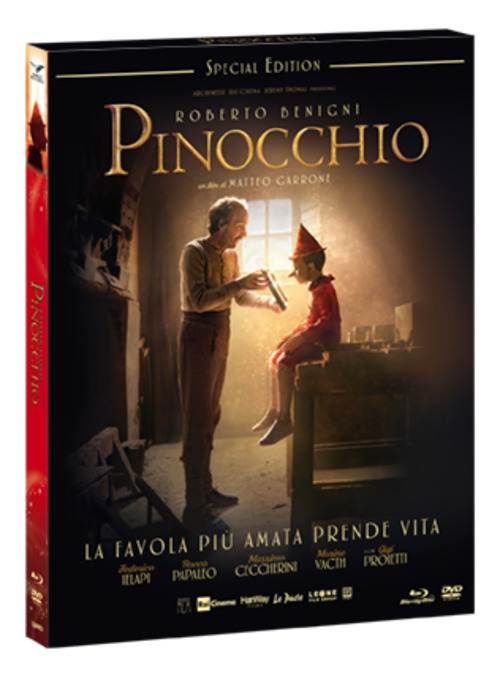 Pinocchio (Special Edition) (Blu-Ray+Dvd+Card)