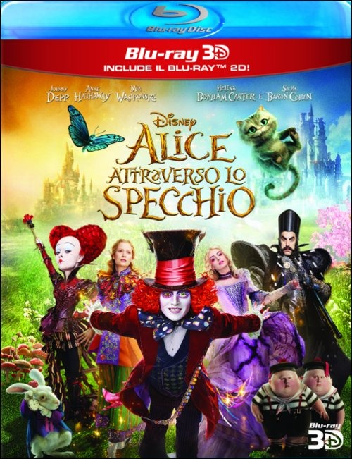 Alice Attraverso Lo Specchio (3D) (Blu-Ray+Blu-Ray 3D)