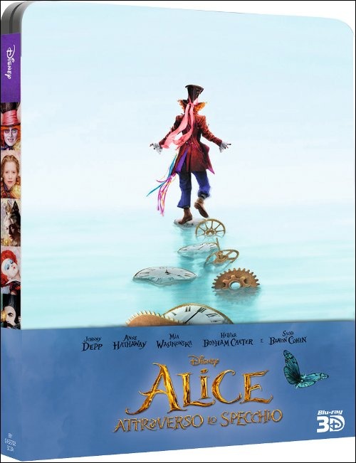 Alice Attraverso Lo Specchio (Steelbook) (Blu-Ray+Blu-Ray 3D)