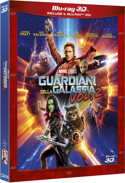 Guardiani Della Galassia Vol. 2 (3D) (Blu-Ray 3D+Blu-Ray)
