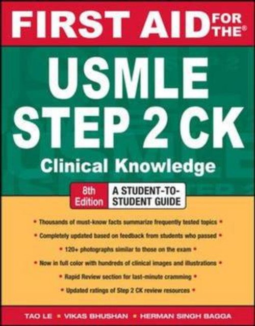 First aid for the USMLE Step 2 CK