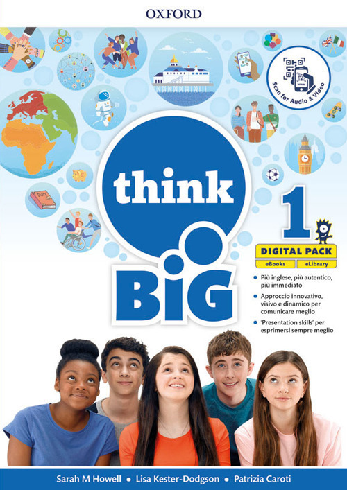 Think big 1. Student's book-Workbook + magazine & extra book con QR code + 5 ereade. Per la Scuola media. Volume 1