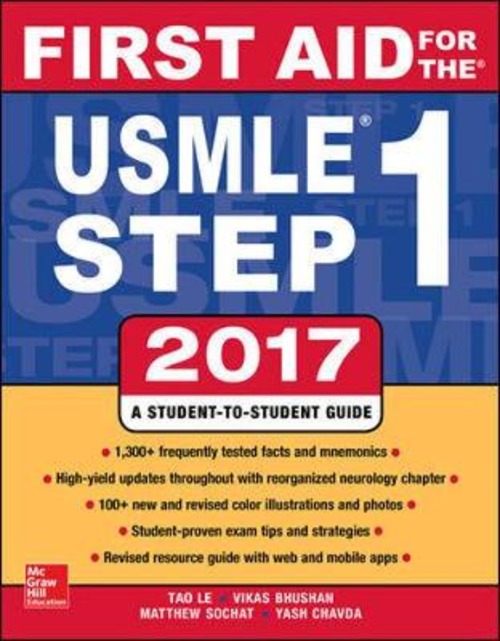 First aid for the USMLE. Step 1