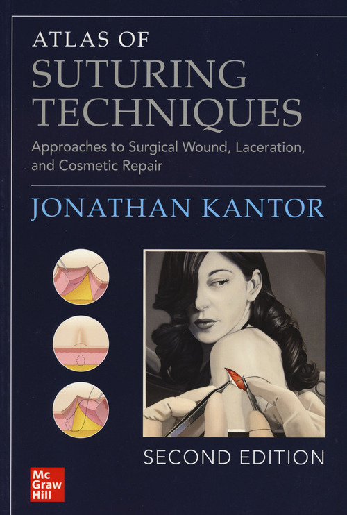Atlas of suturing techniques. Approaches to surgical wound, laceration and cosmetic repair