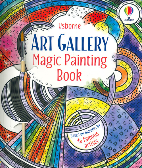 Art gallery magic painting book