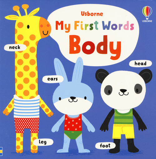 My first word book. body