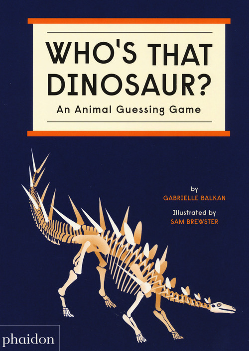 Who's that dinosaur? An animal guessing game