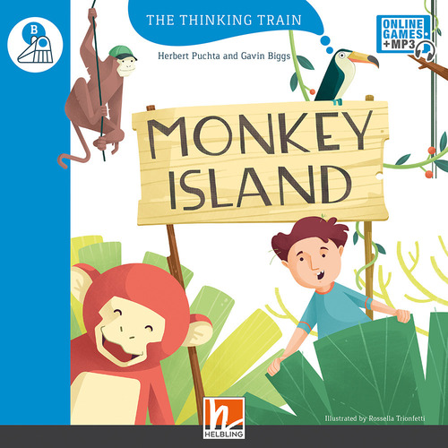 Monkey Island. The thinking train. Registrazione in inglese britannico. Con e-zone (Level B). Per le Scuole superiori