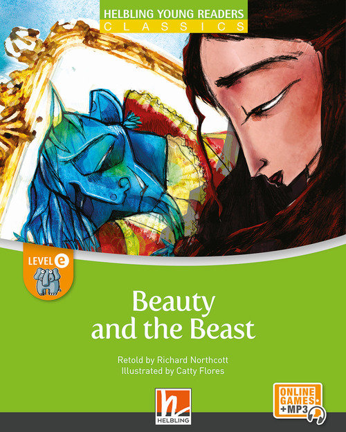 Beauty and the beast. Level E. Helbling young readers. Classics. Registrazione in inglese britannico. Con e-zone kids