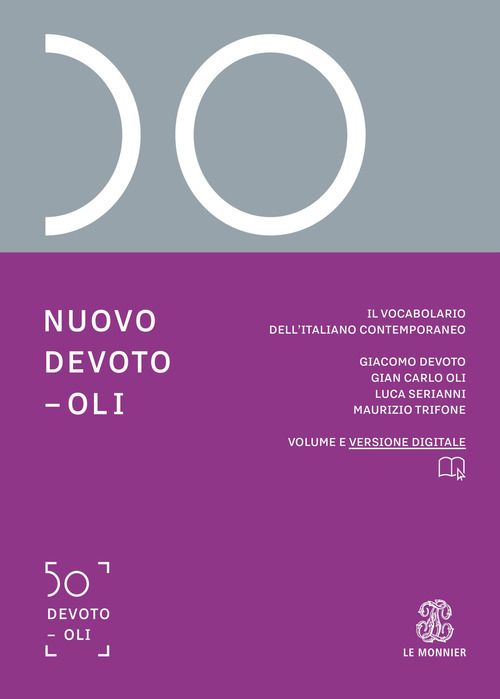 Nuovo Devoto-Oli. Il vocabolario dell'italiano contemporaneo 2022