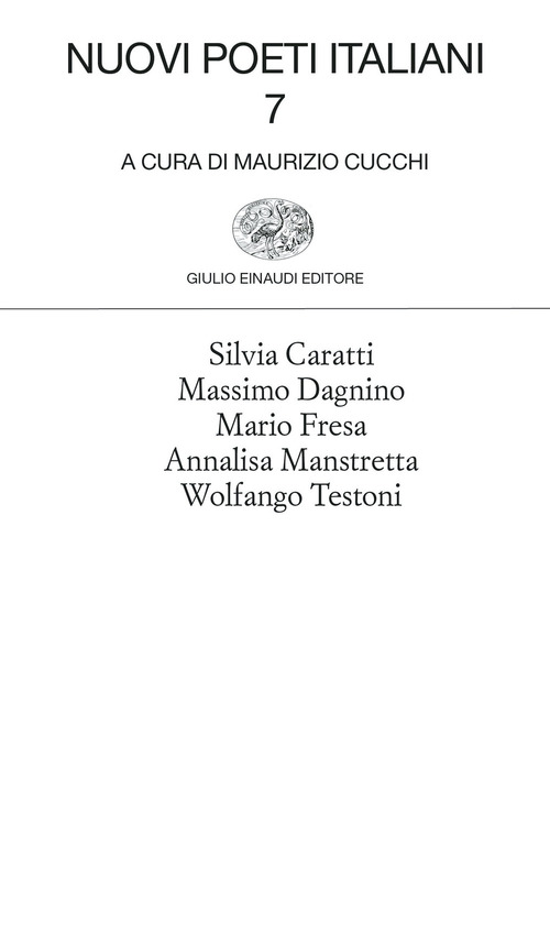Nuovi poeti italiani. Volume Vol. 7