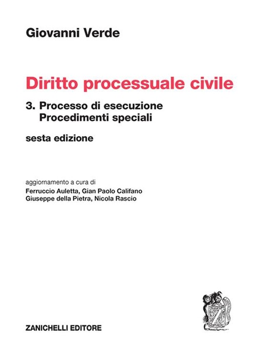 Diritto processuale civile. Volume Vol. 3