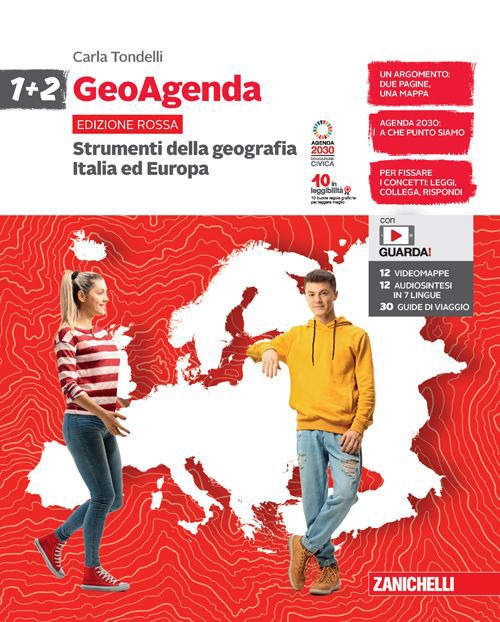 GeoAgenda edizione rossa. Per la Scuola media. Volume Vol. 1-2