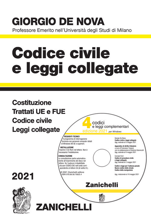 Codice civile e leggi collegate 2021