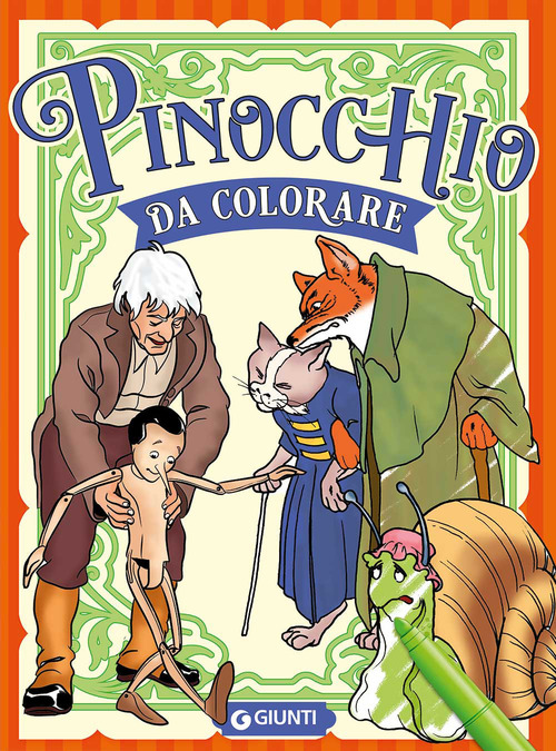Pinocchio da colorare