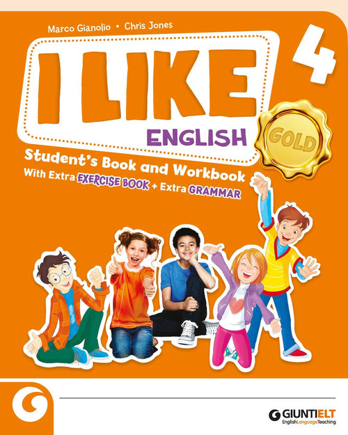 I like English. Gold. With Student's book, Active book, Starter book, Exercise book, My first English grammar 4/5.. Volume 1