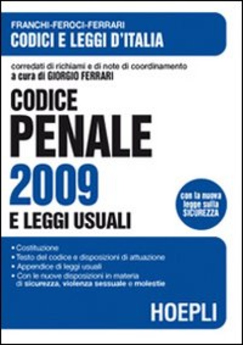 Codice penale 2009