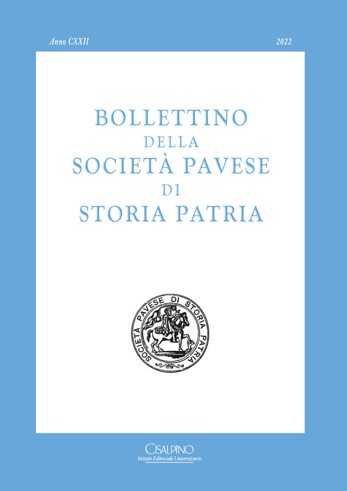 Bollettino della società pavese di storia patria. Volume 122