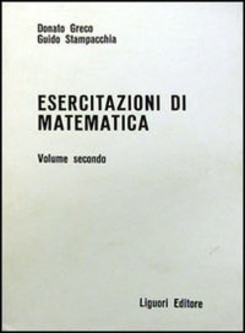 Esercitazioni di matematica. Volume 2