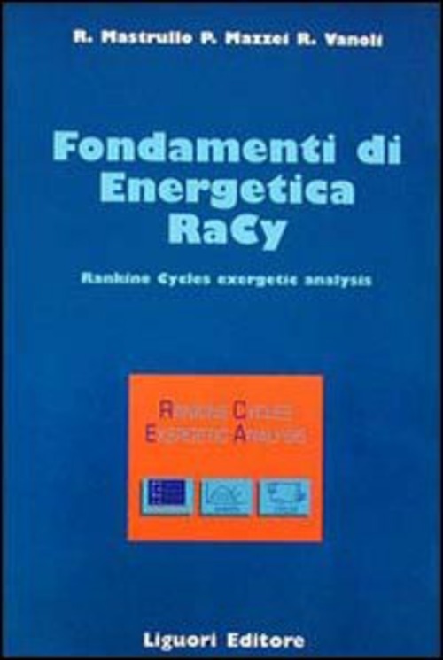 Fondamenti di energetica Racy. Rankine cycles exergetic analysis