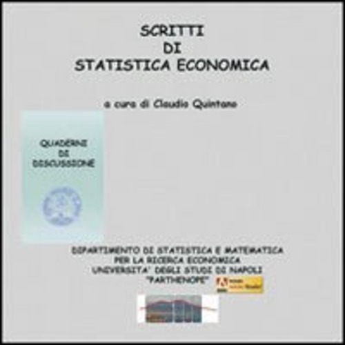 Scritti di statistica economica. CD-ROM