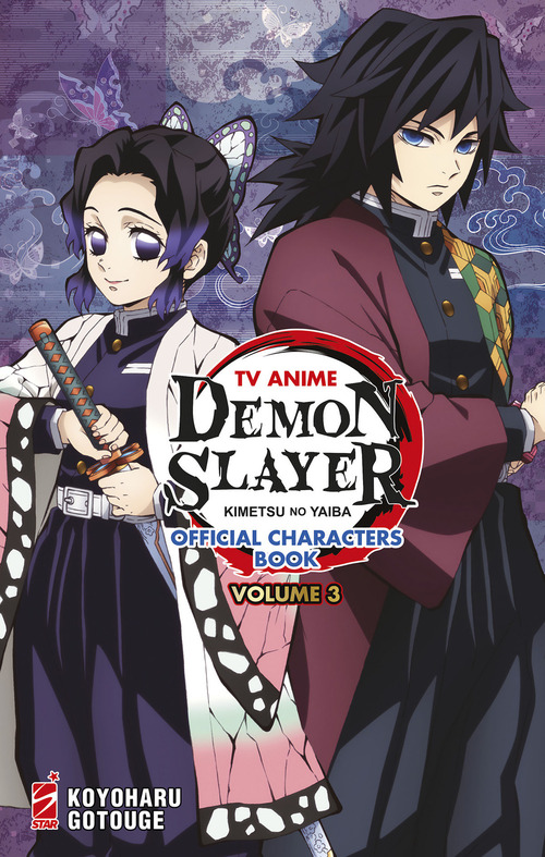 TV anime Demon slayer. Kimetsu no yaiba official characters book. Volume 3