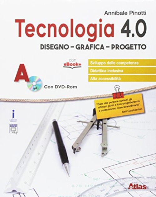 Tecnologia 4.0. Disegno materiali. Per la Scuola media. Volume A-B