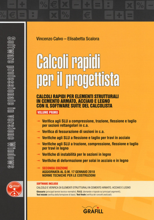 Calcoli rapidi per il progettista. Volume Vol. 1