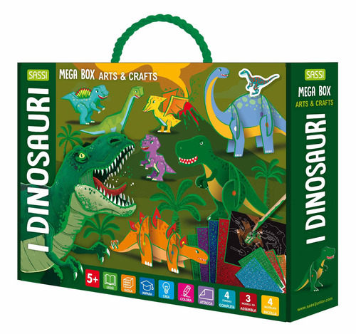 I dinosauri. Mega box arts & crafts