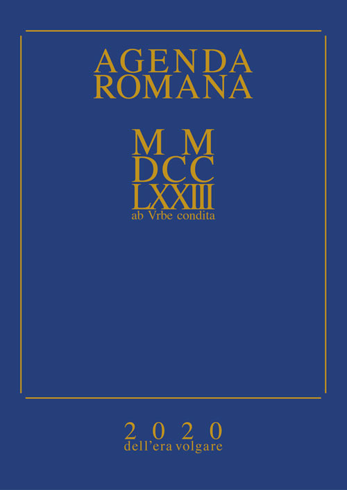 Agenda romana settimanale 2020