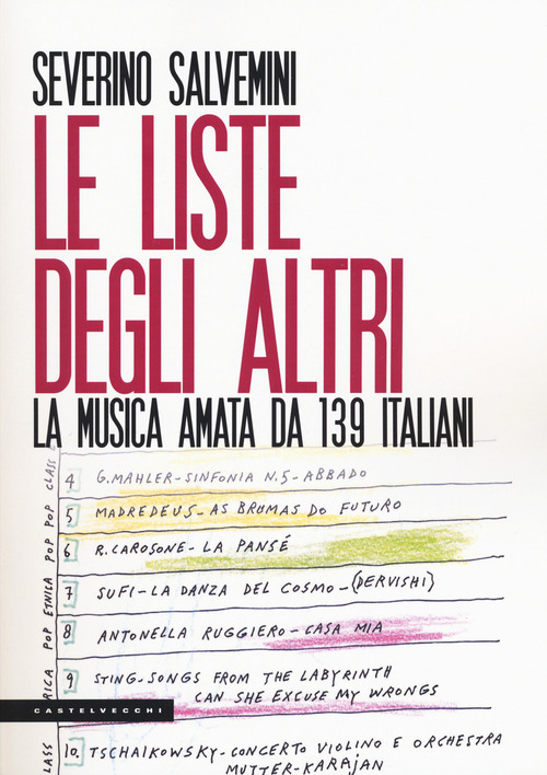 Le liste degli altri. La musica amata da 139 italiani