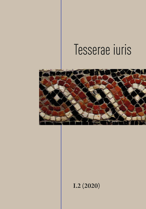 Tesserae iuris. Volume Vol. 1/2
