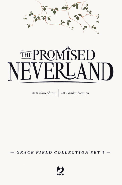 The promised Neverland. Grace field collection set. Volume 3